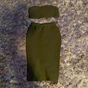 Windsor 2 Piece Bandage Bandeau & Skirt